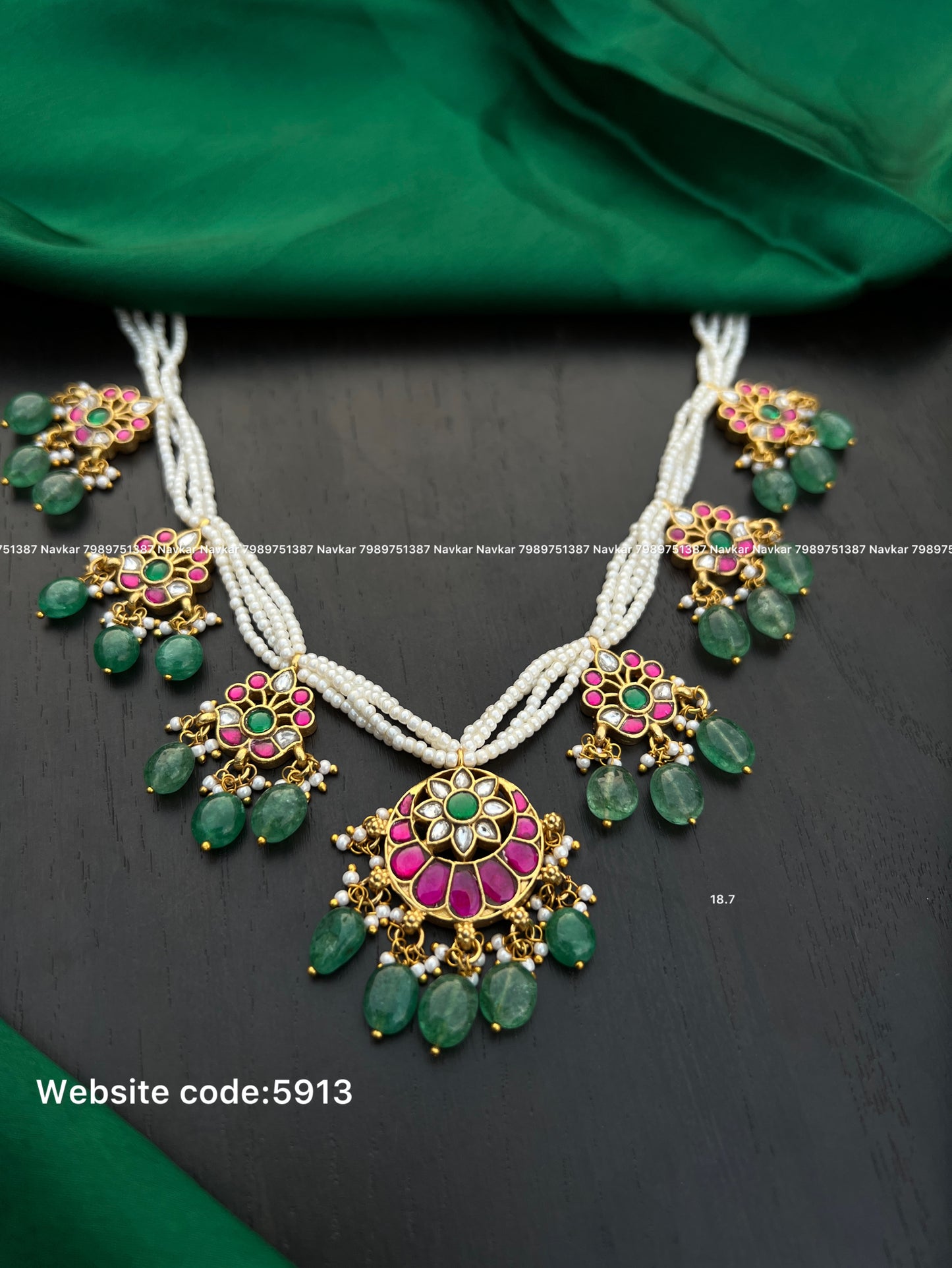 Kundan necklace