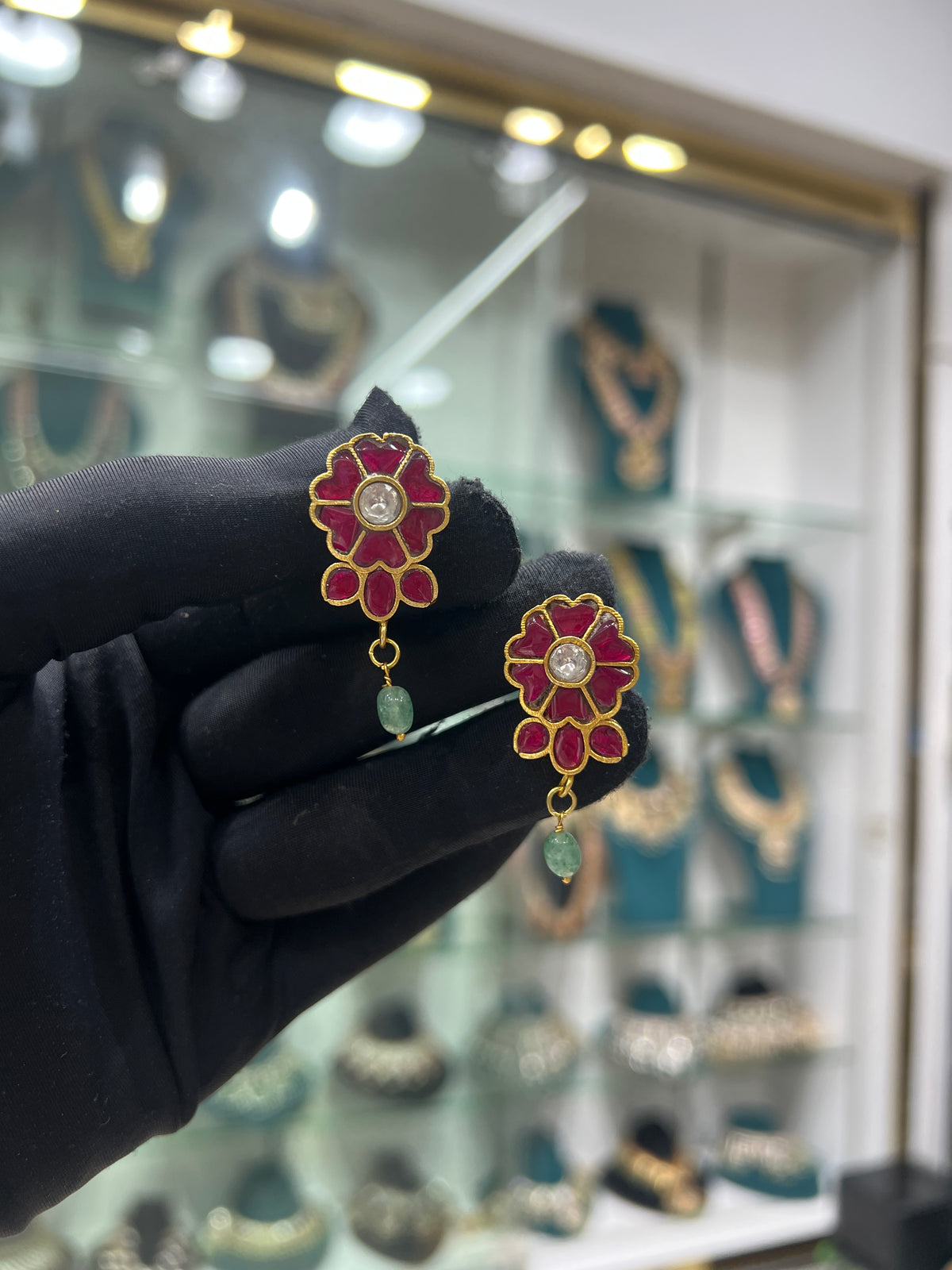 Kundan earring