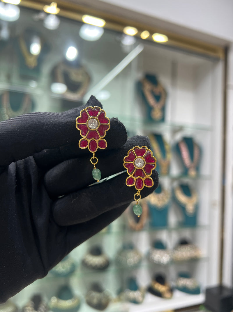 Kundan earring