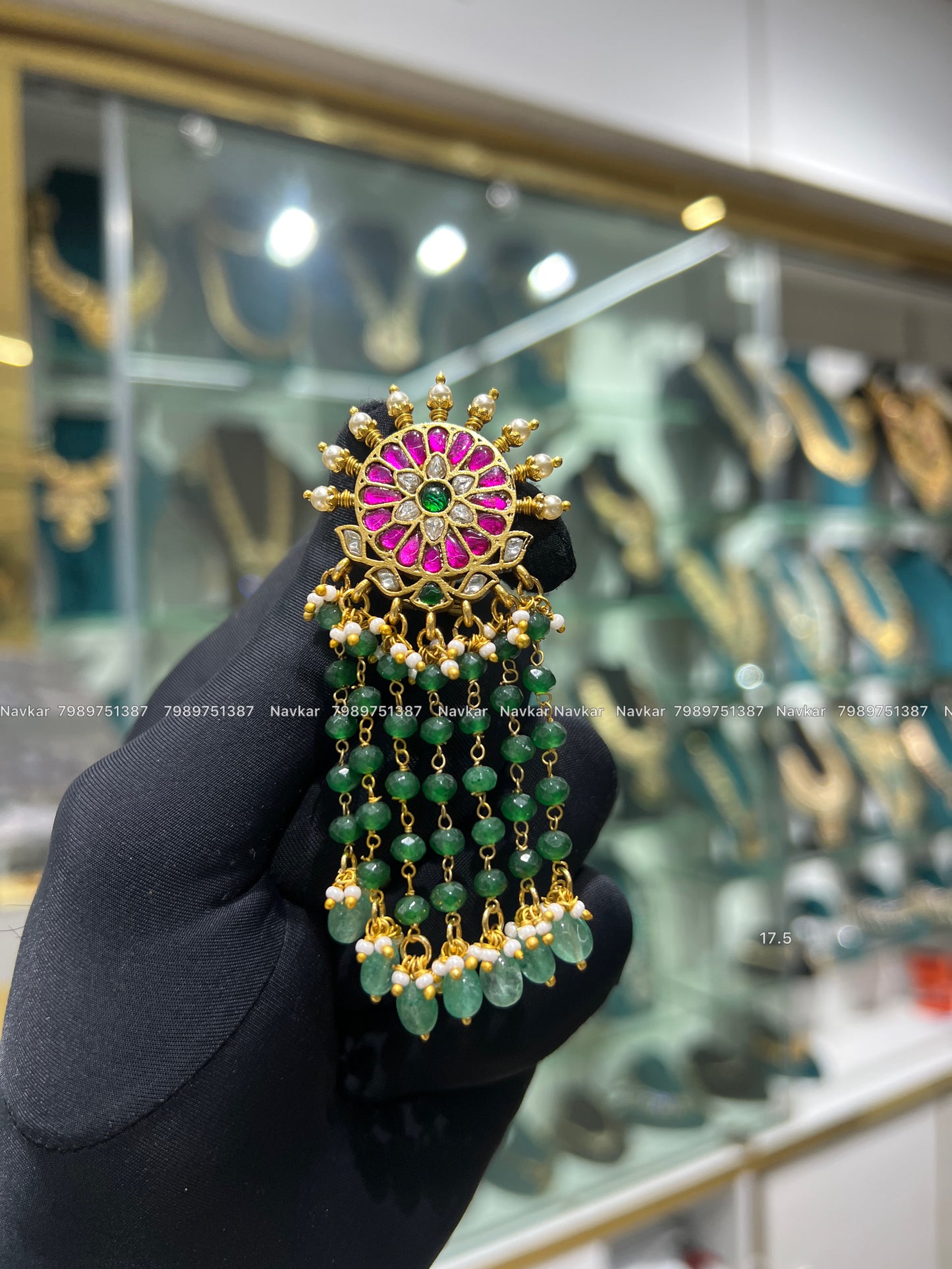 Kundan earring