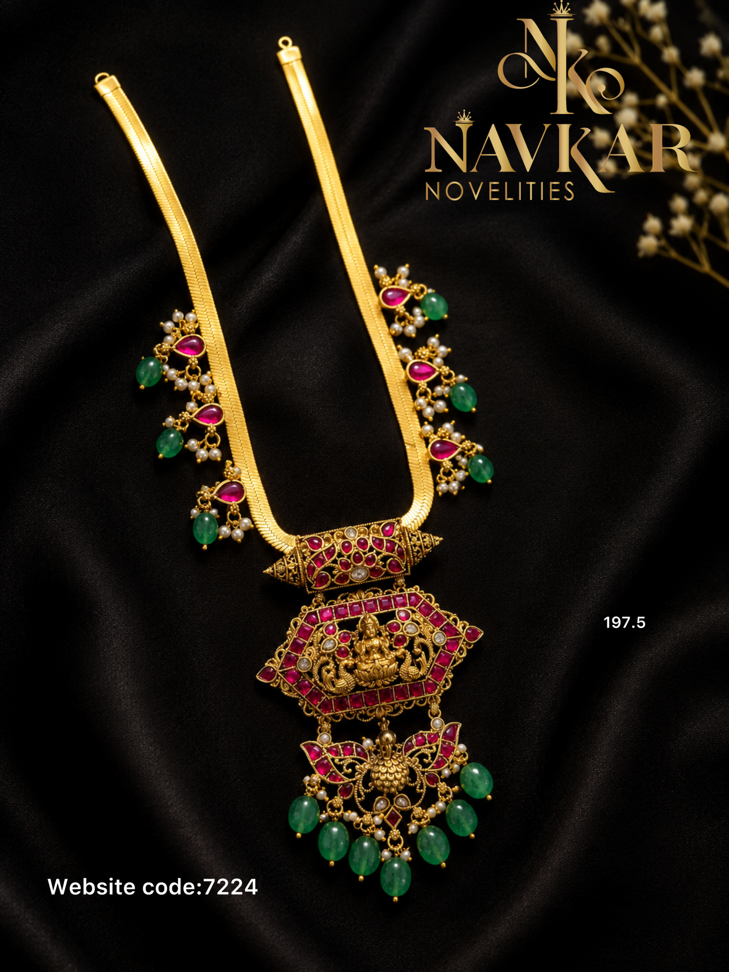 Kundan Nagshi necklace