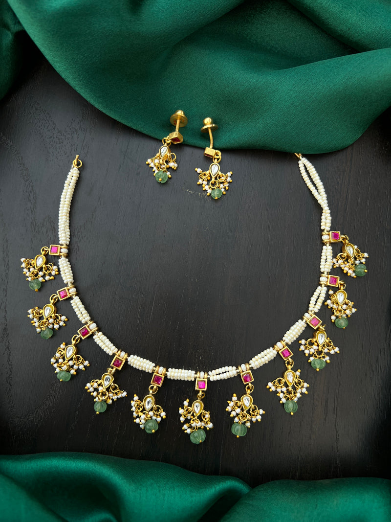 Kunda beads necklace