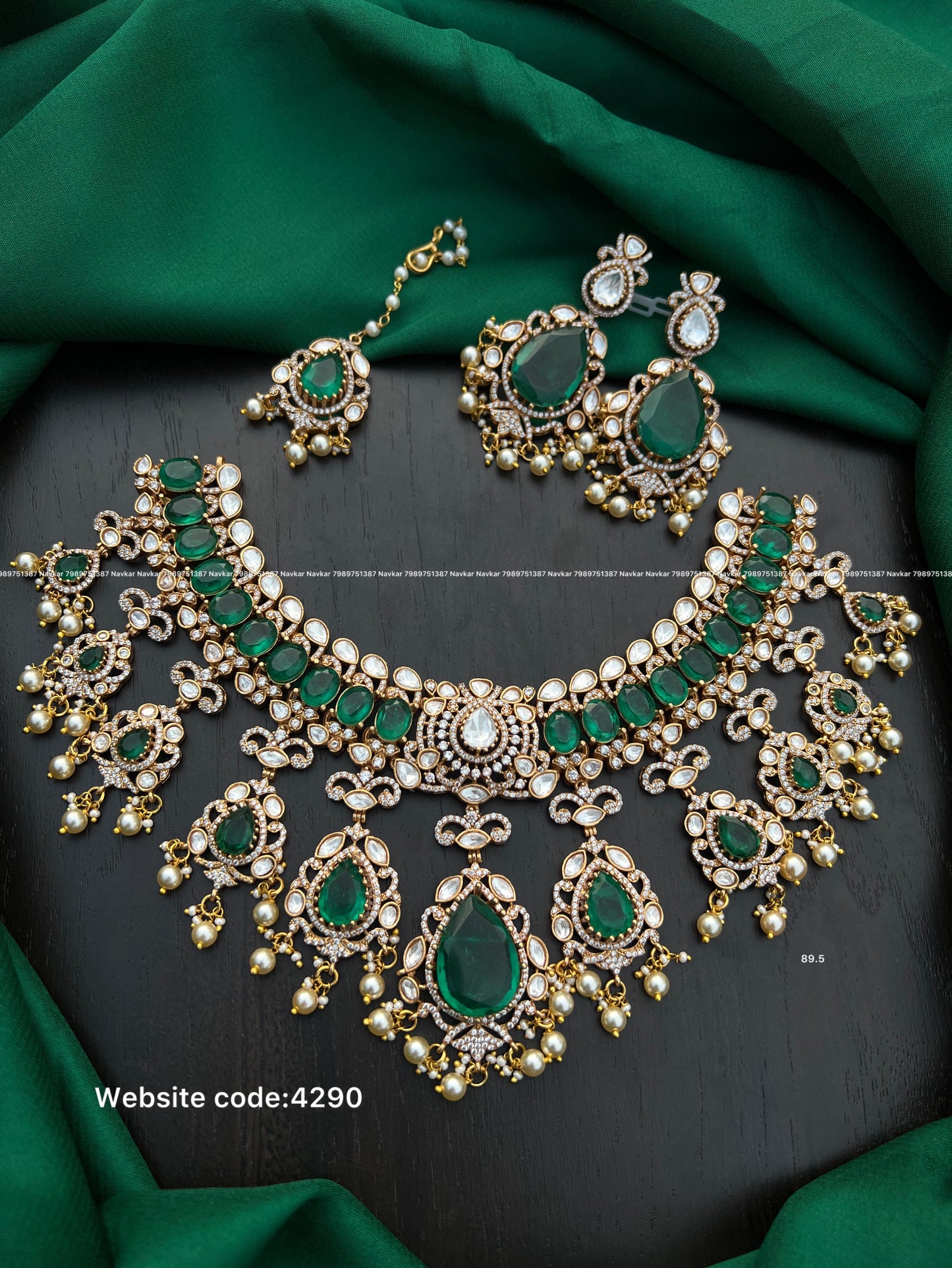 Mossanite necklace