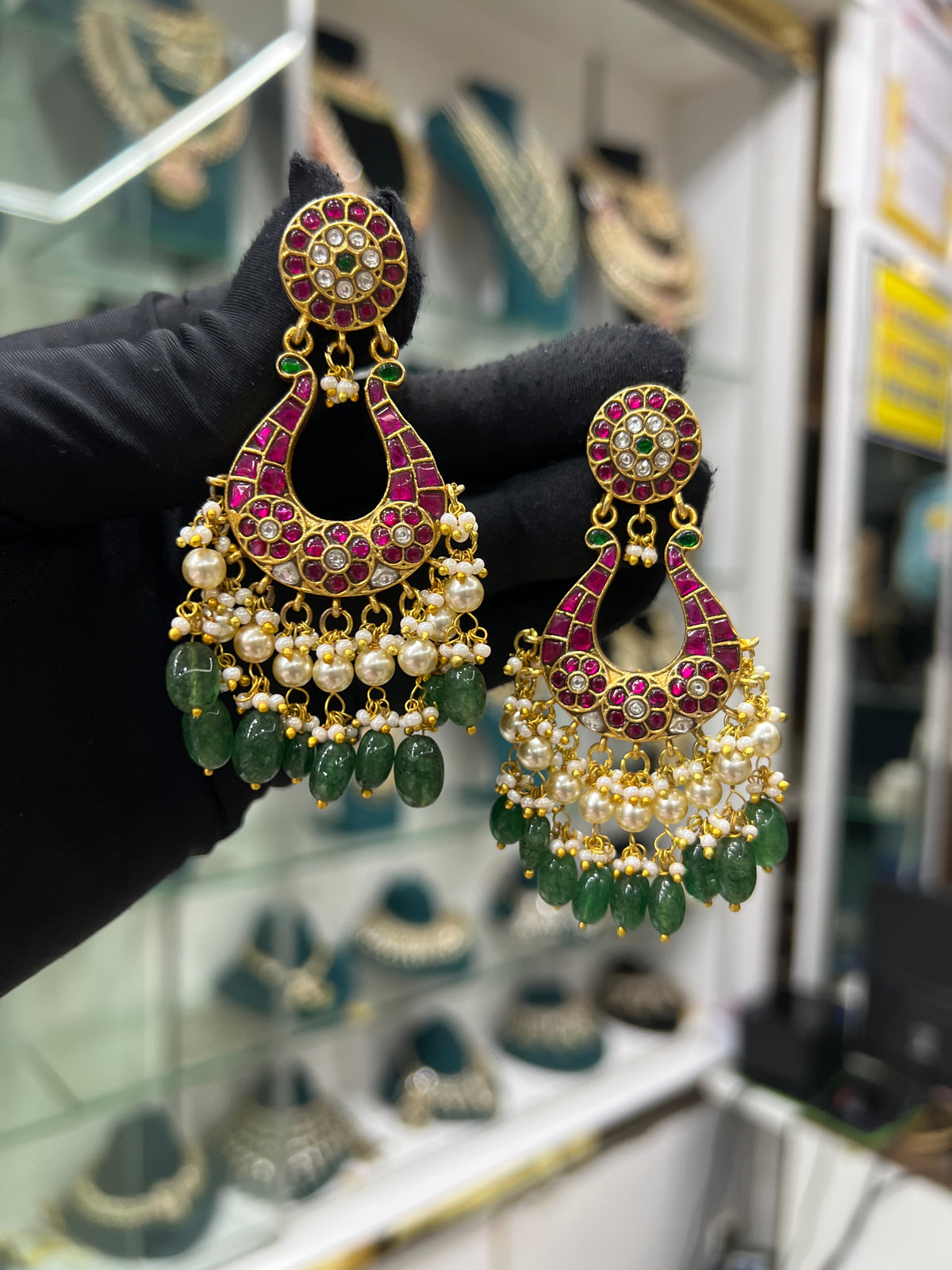 Kundan earring