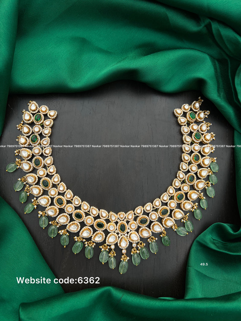 Mossonite necklace