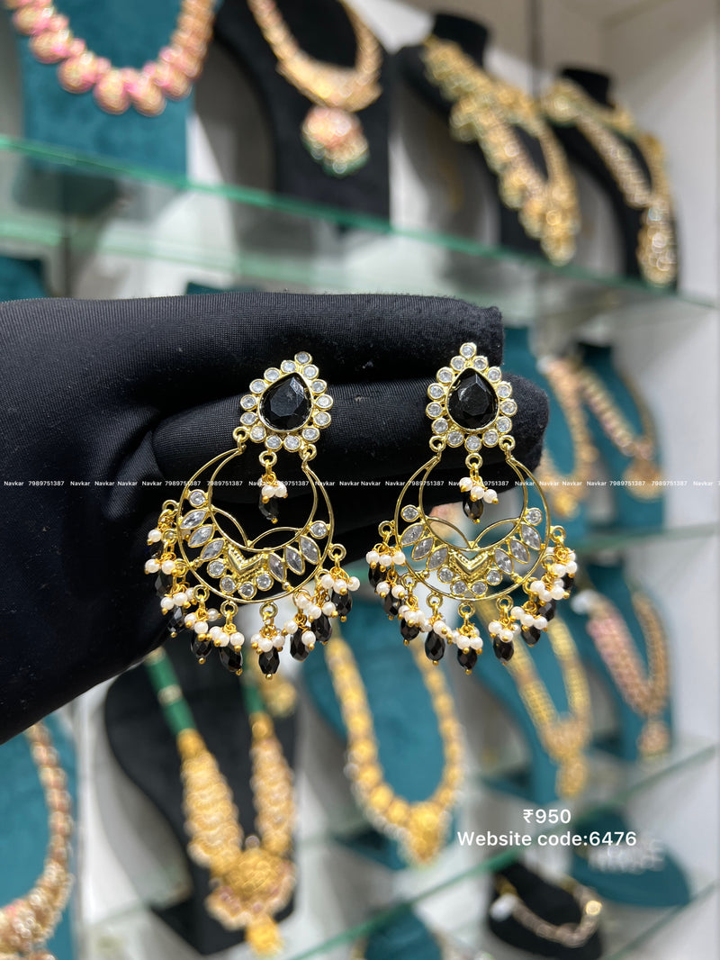 Mossonite earring