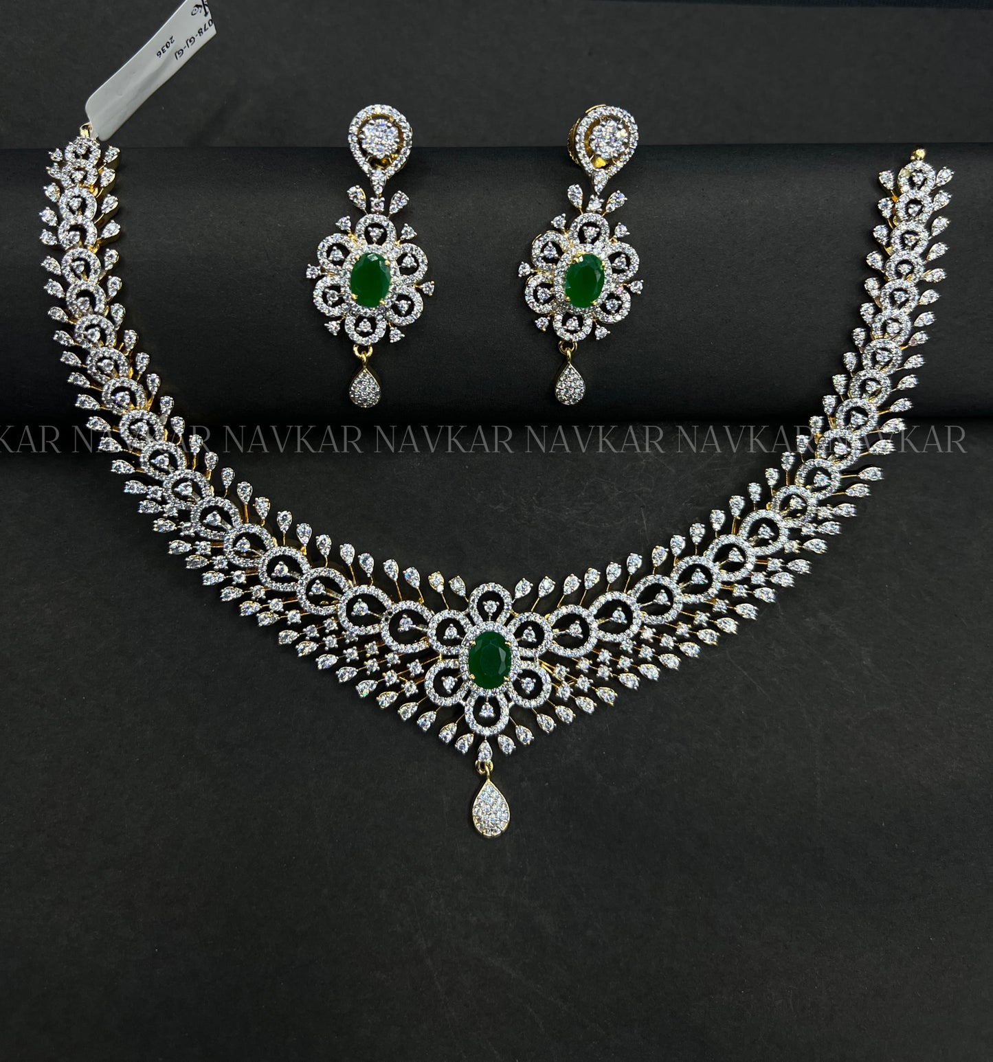 GJ NECKLACE AND EARRINGS