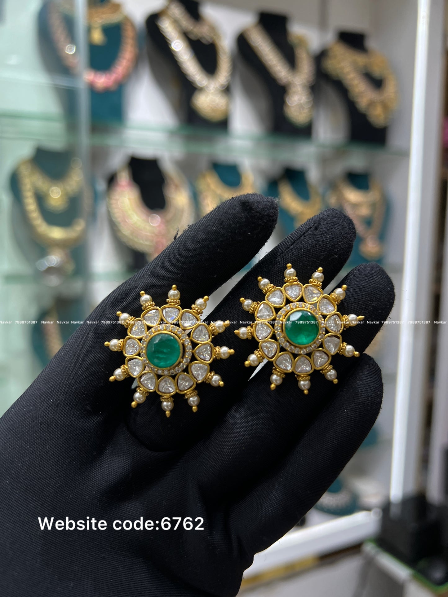 Mossonite earring