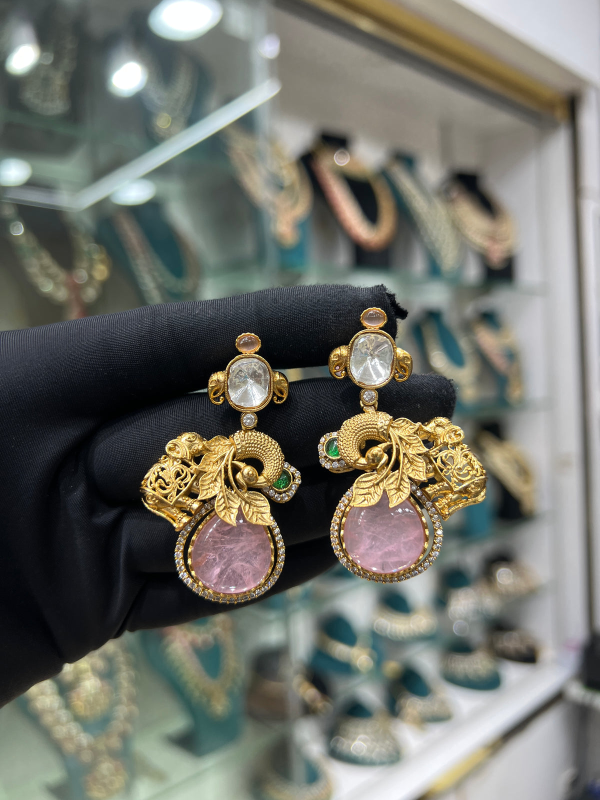 Polki earring