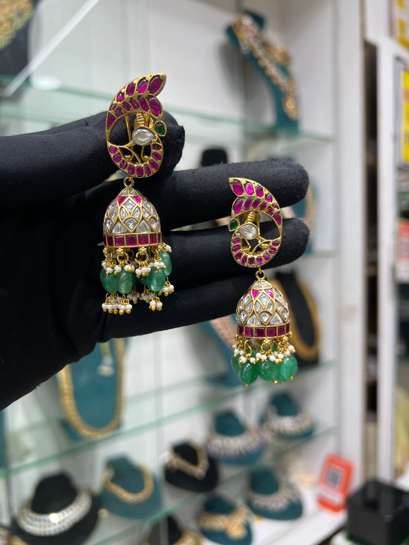 Kundan earrings