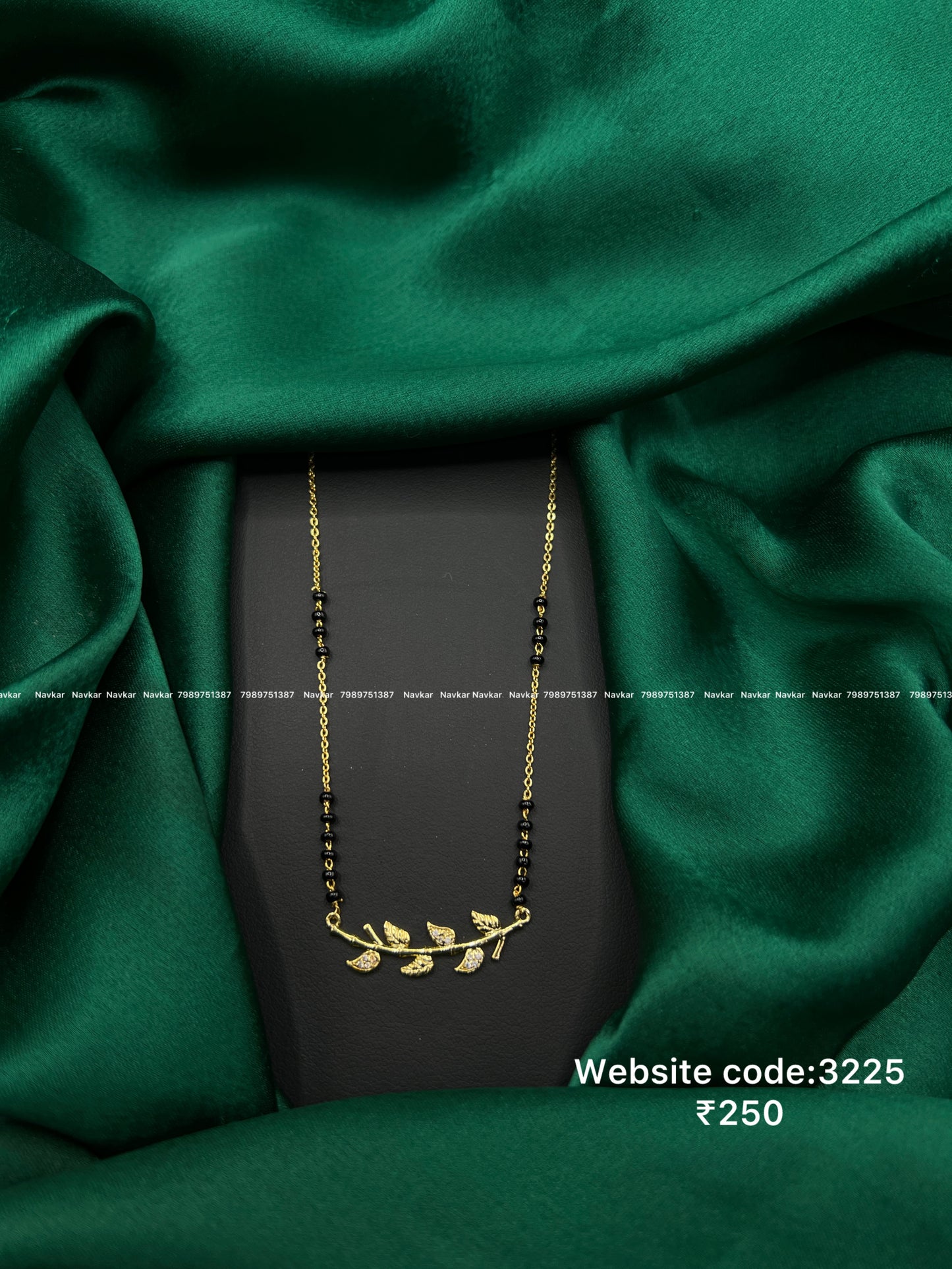 Black beads