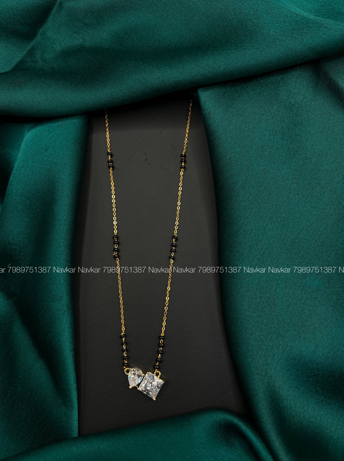 Black beads