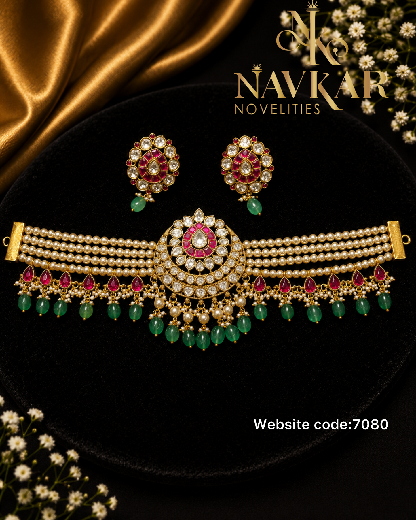 Kundan choker