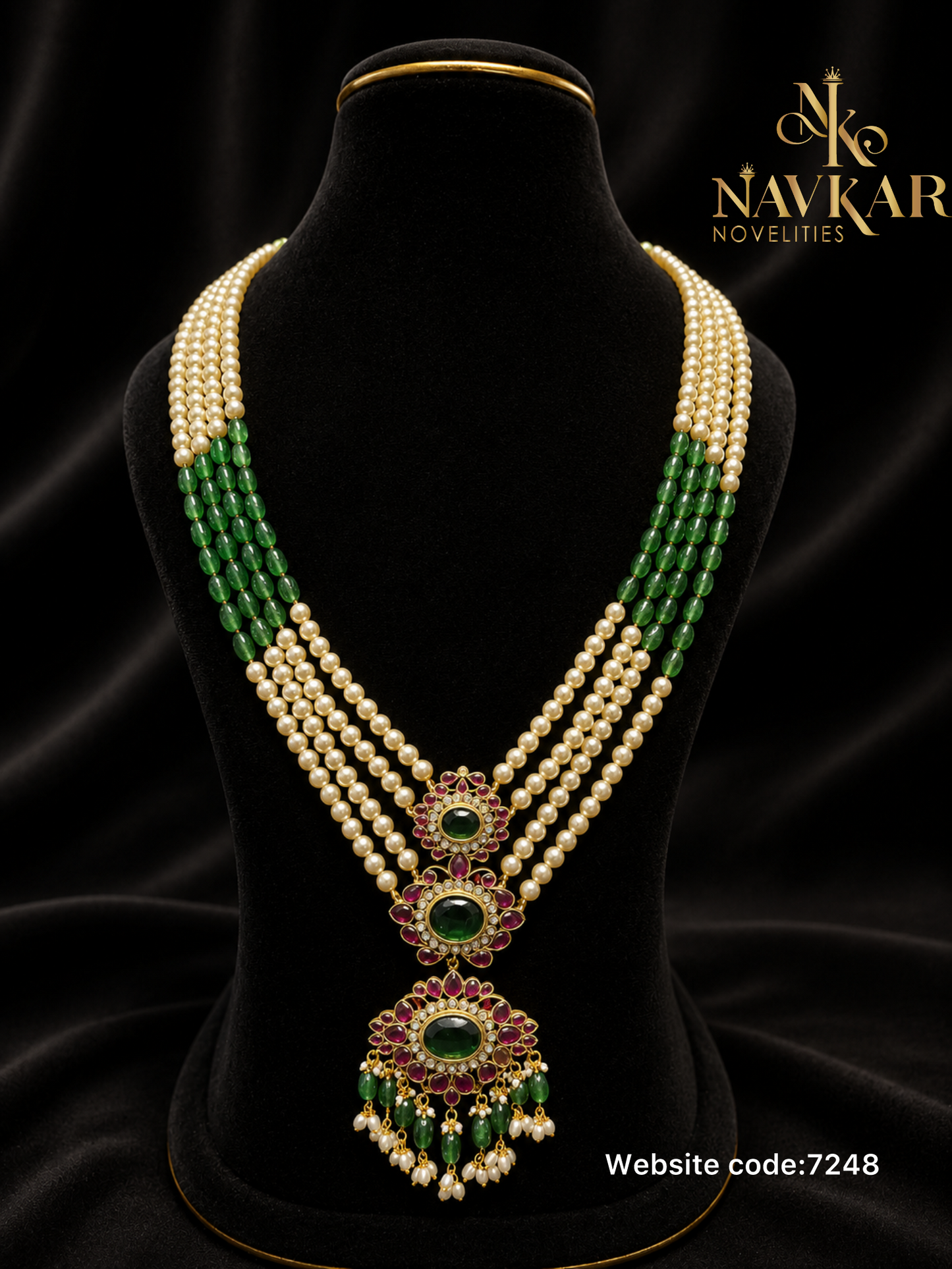 Kundan Beads Haram