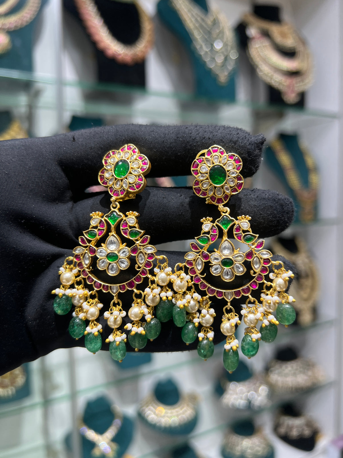 Kundan earring