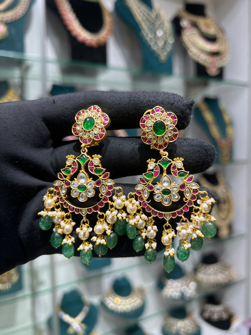 Kundan earring