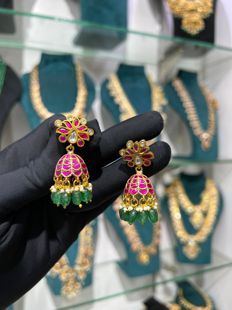 Kundan earrings