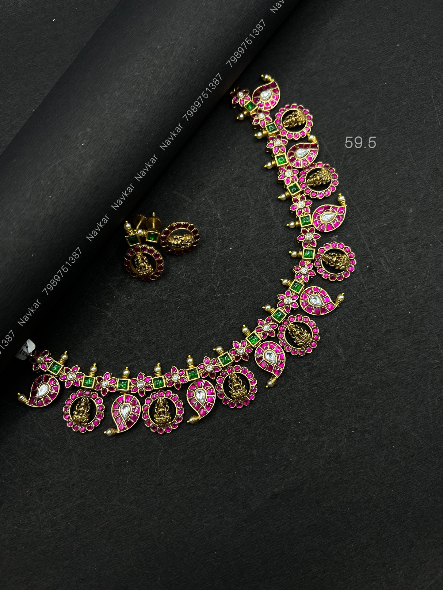 Kundan Nagshi necklace