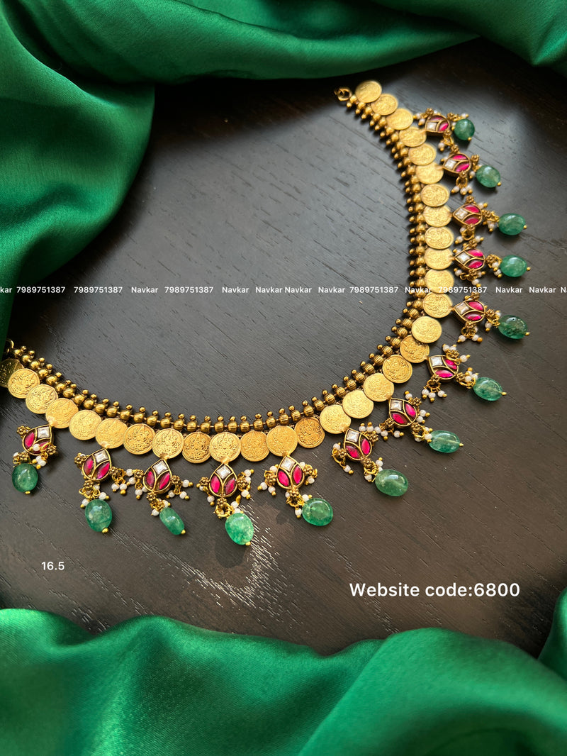 Kundan Nagshi necklace