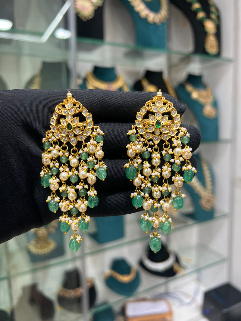Kundan earrings