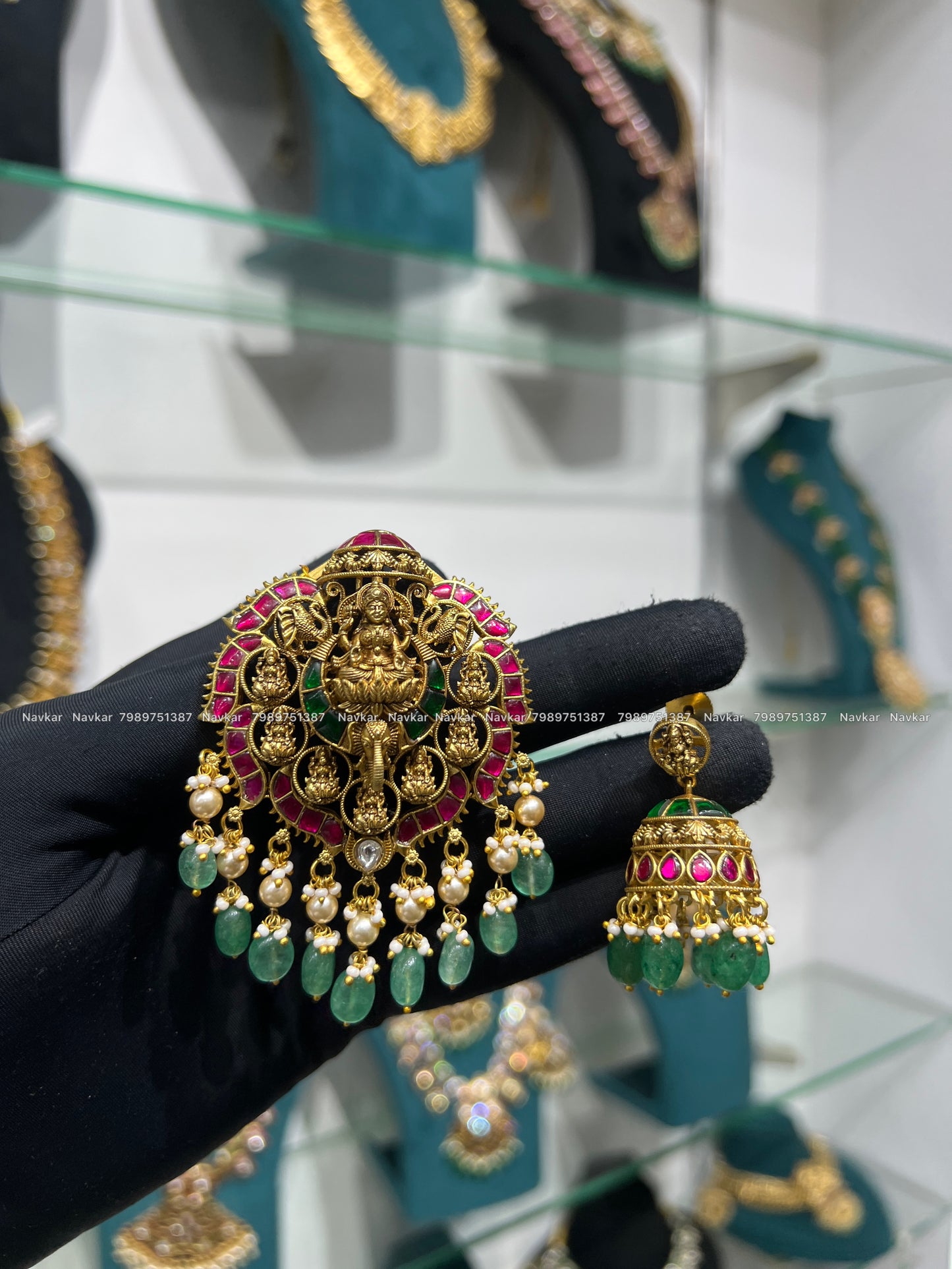 Kundan locket