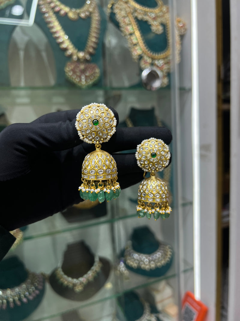 Kundan earrings