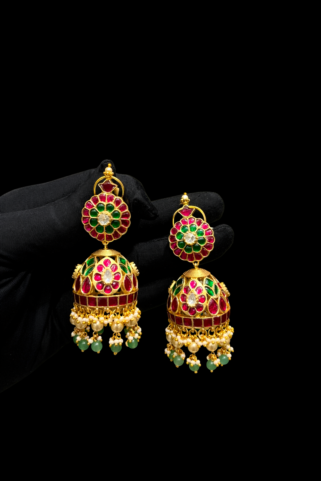 Kundan earrings
