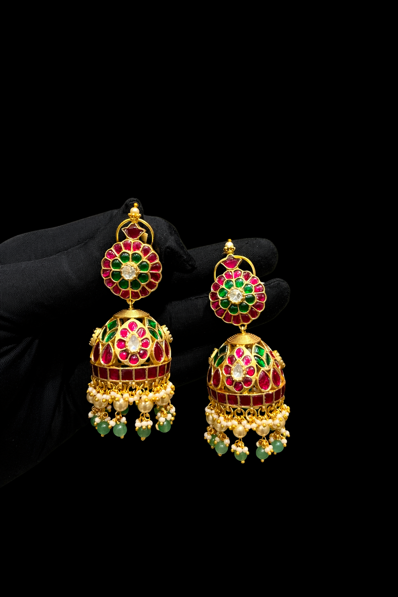 Kundan earrings