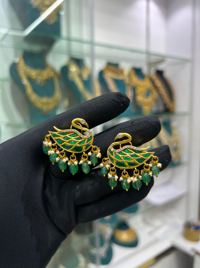 Kundan earrings