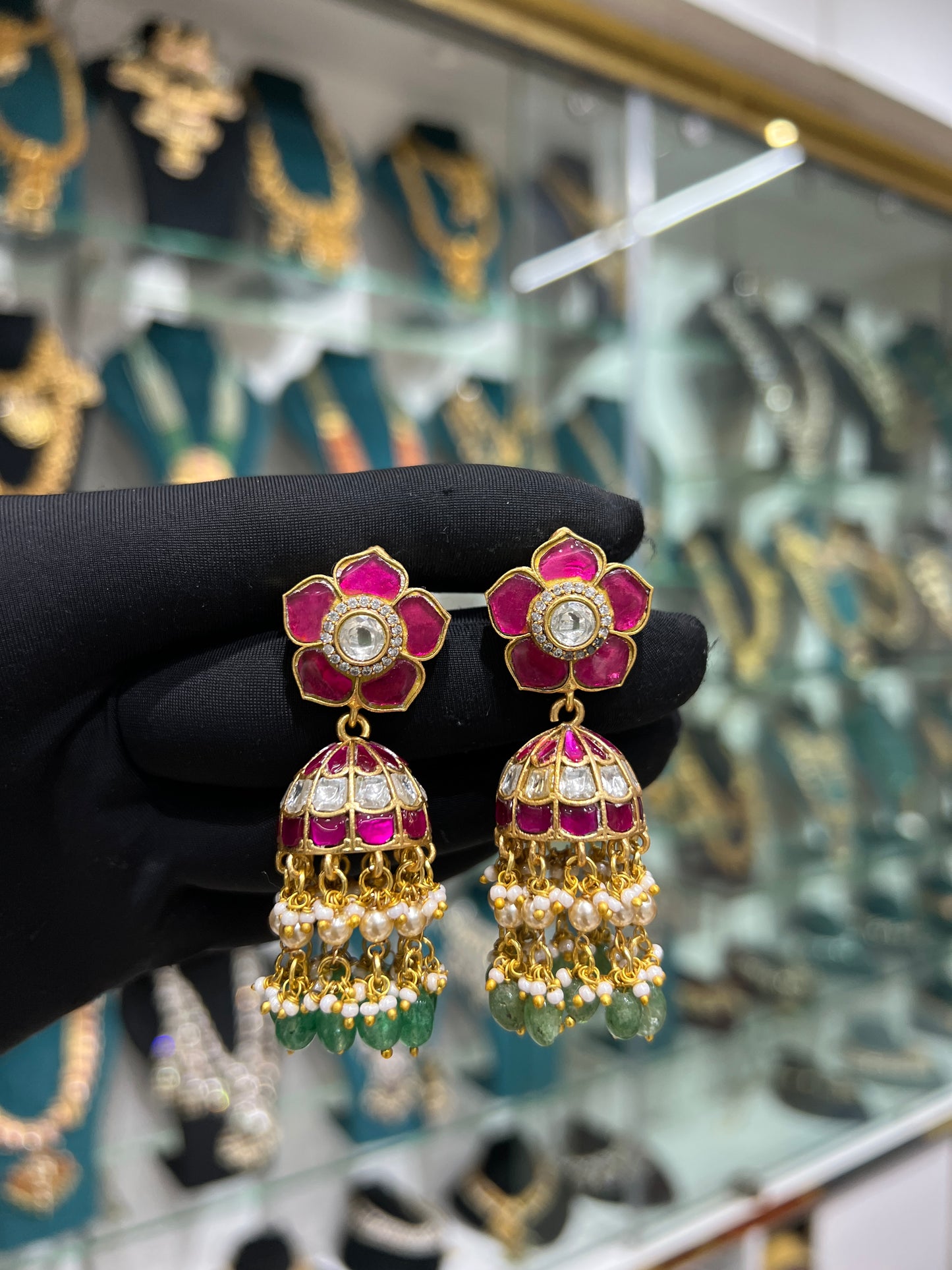 Kundan earring