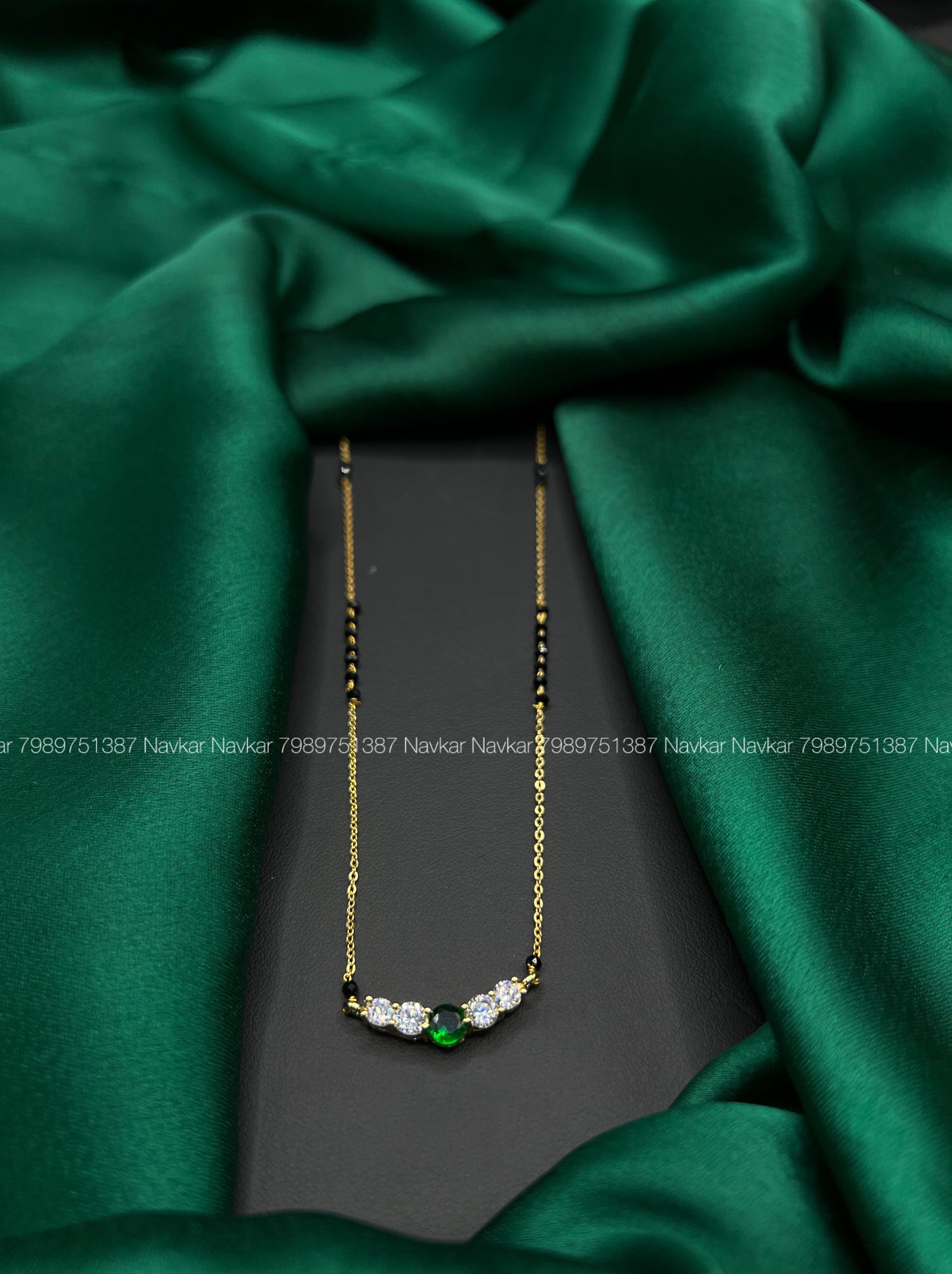 Black beads