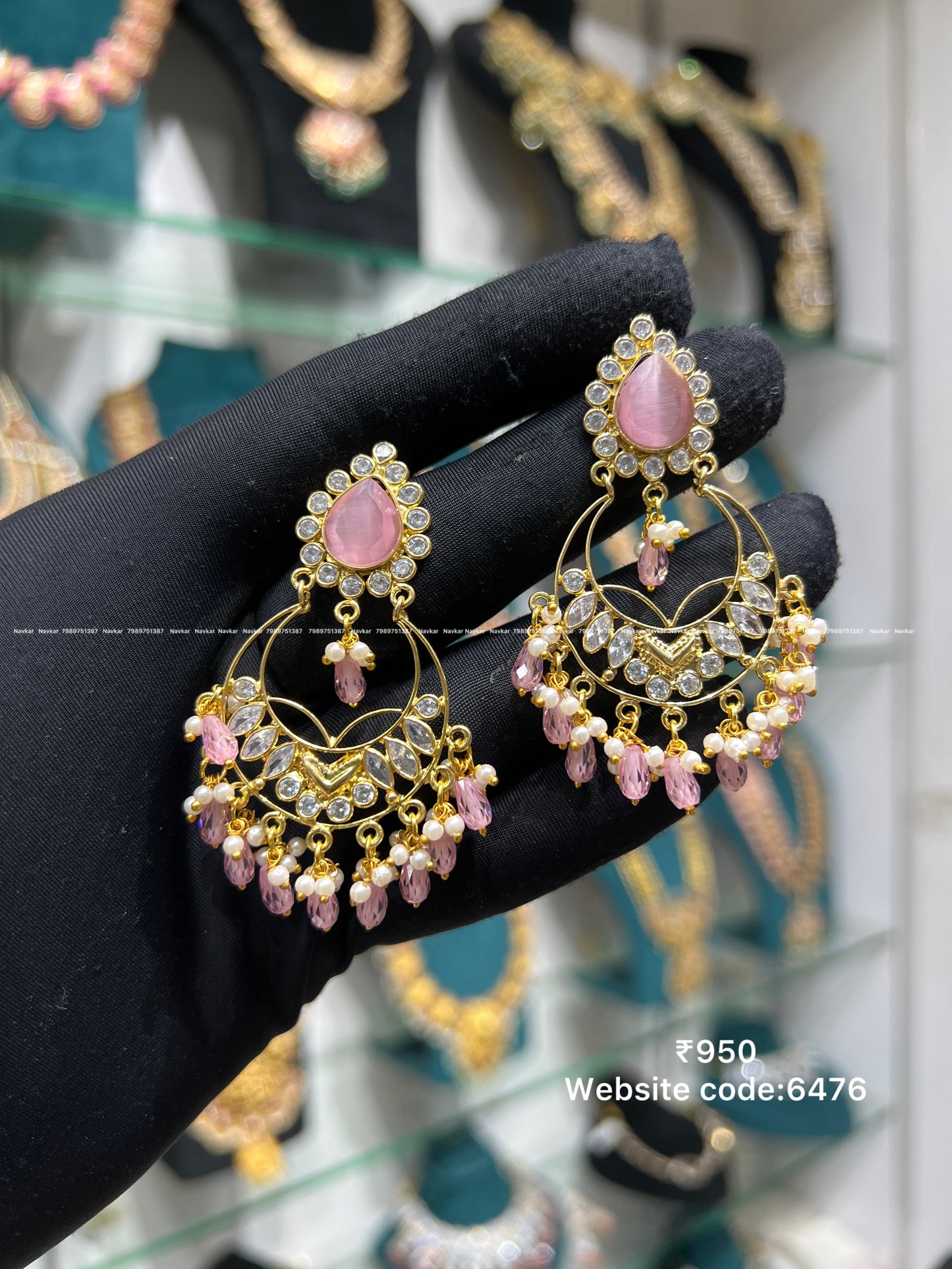 Mossonite earring