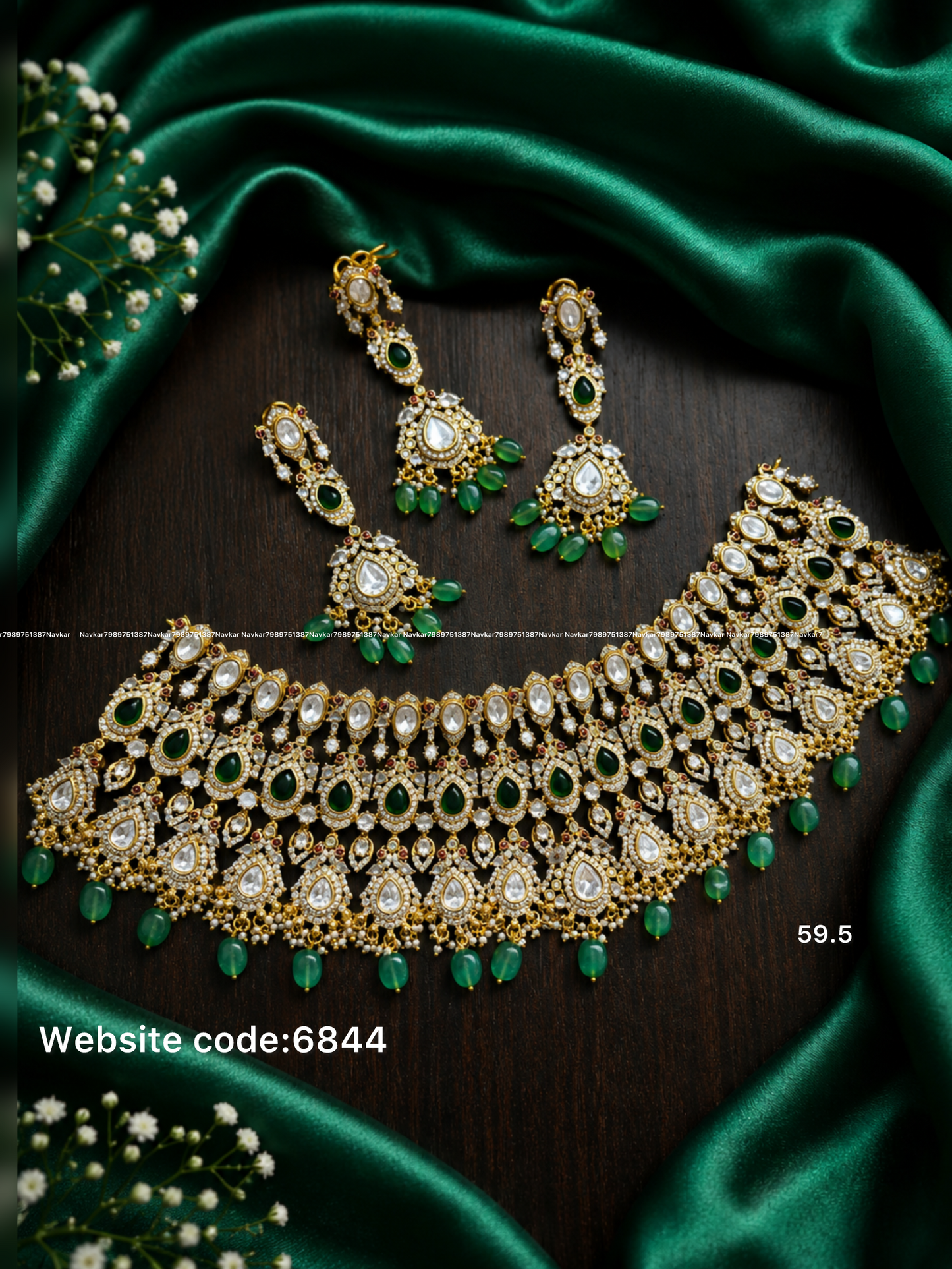 Mossonite choker