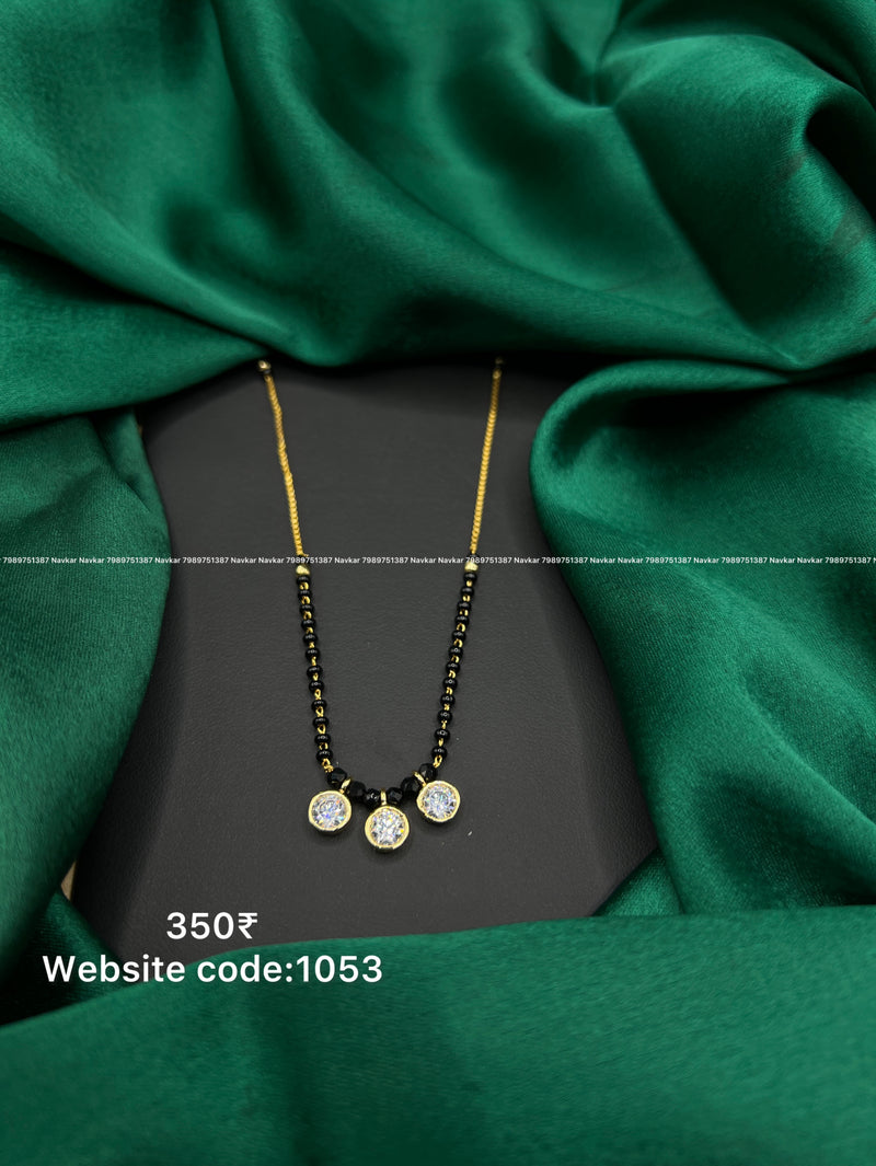 Black beads