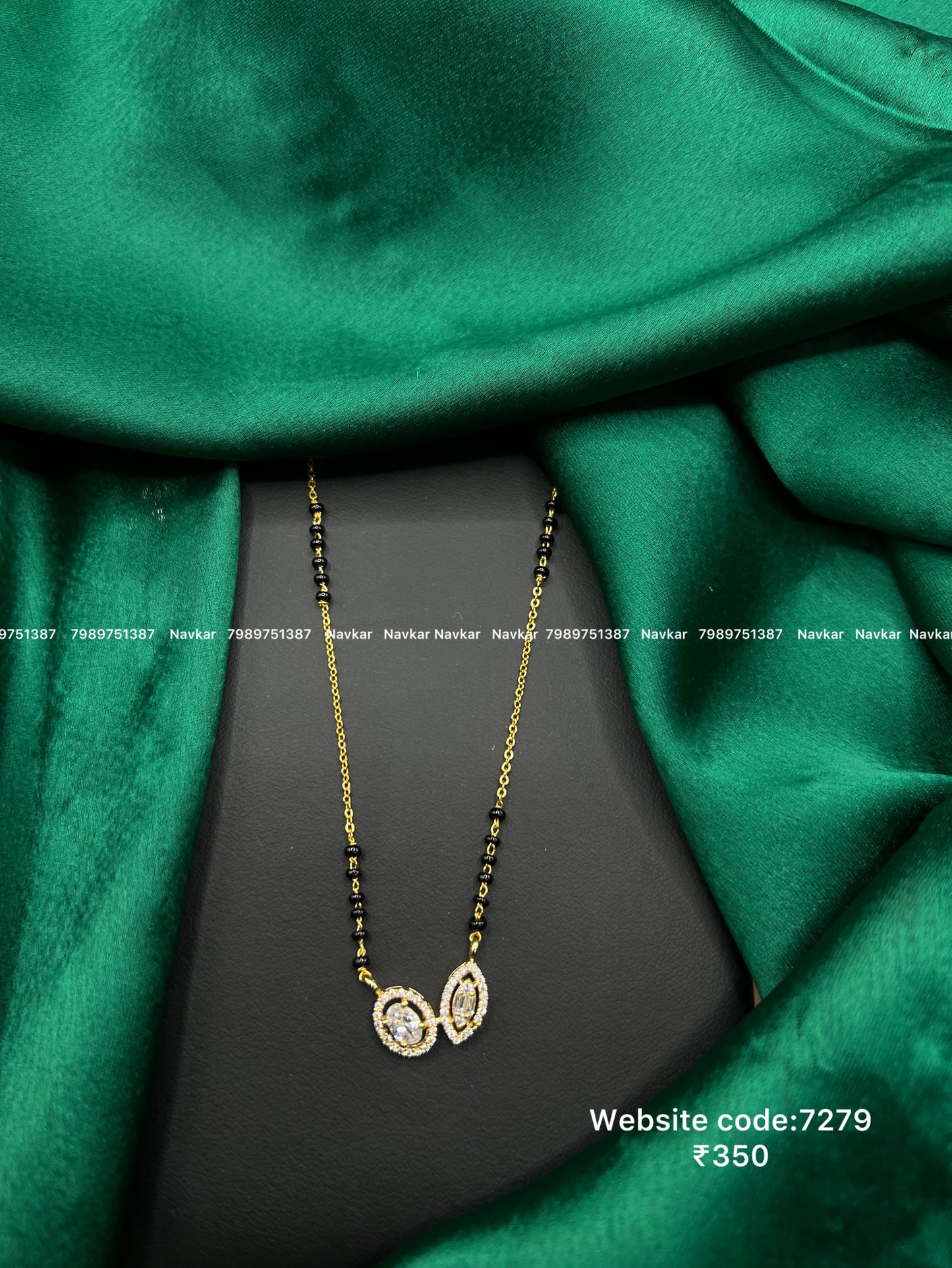 Black beads
