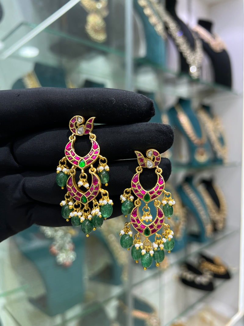 Kundan earrings