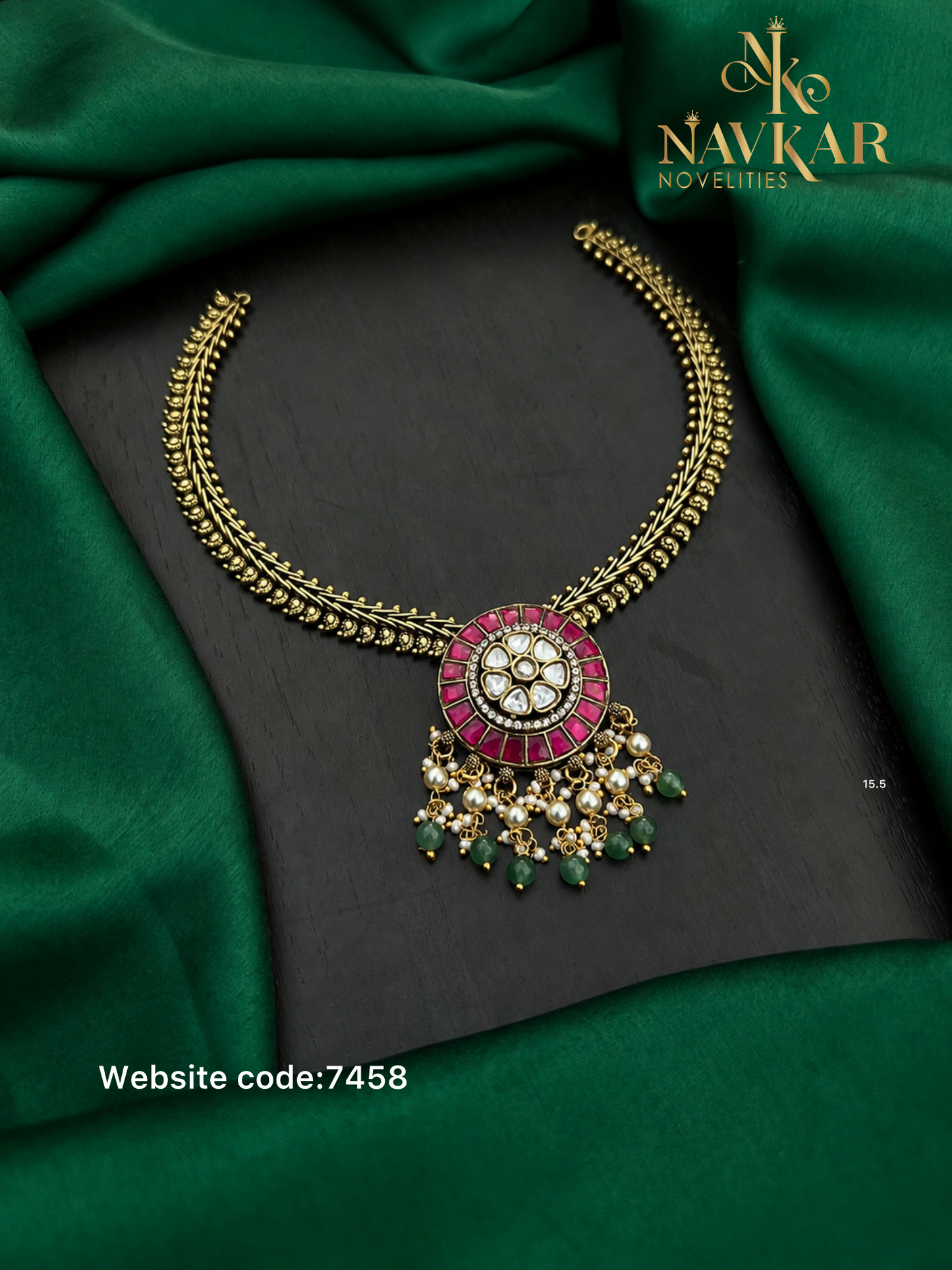 Kundan Nagshi necklace