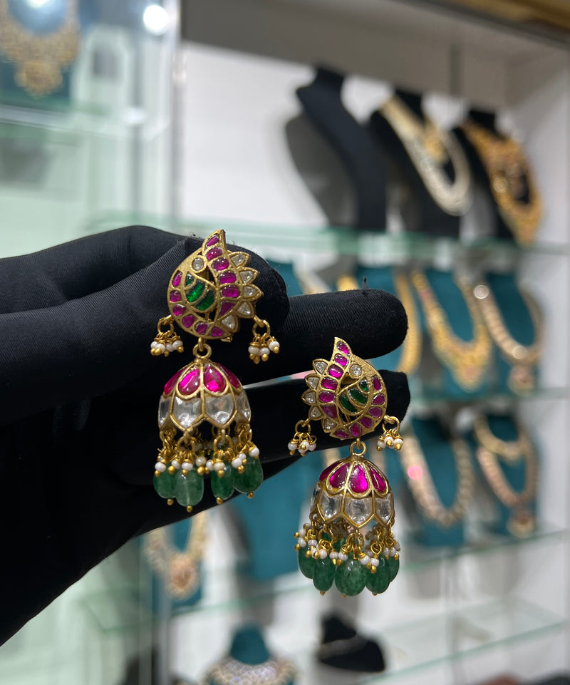 Kundan earring