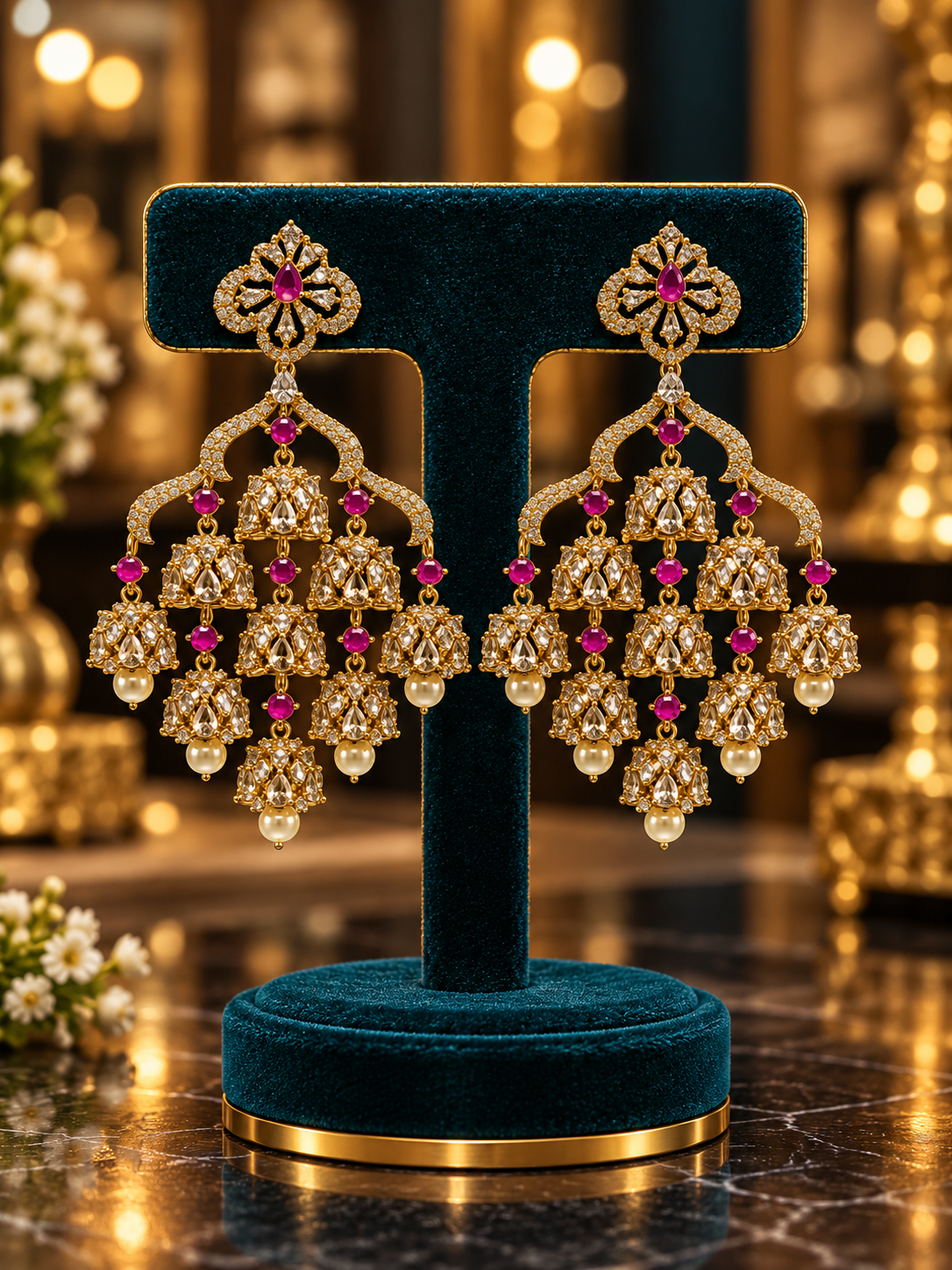 Matte Big earring ￼