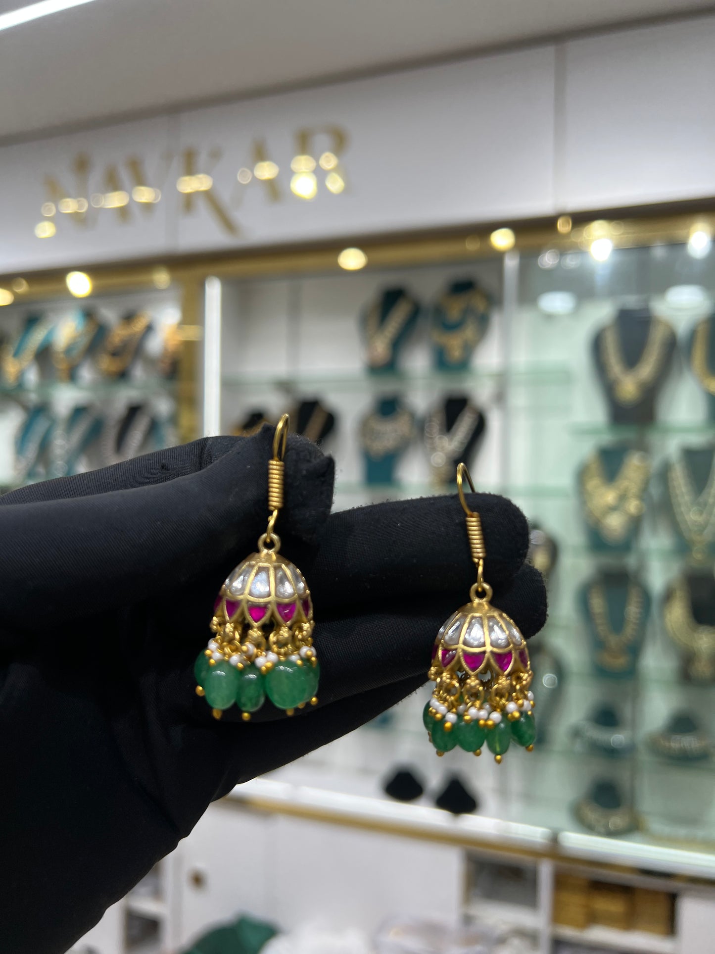 Kundan earring