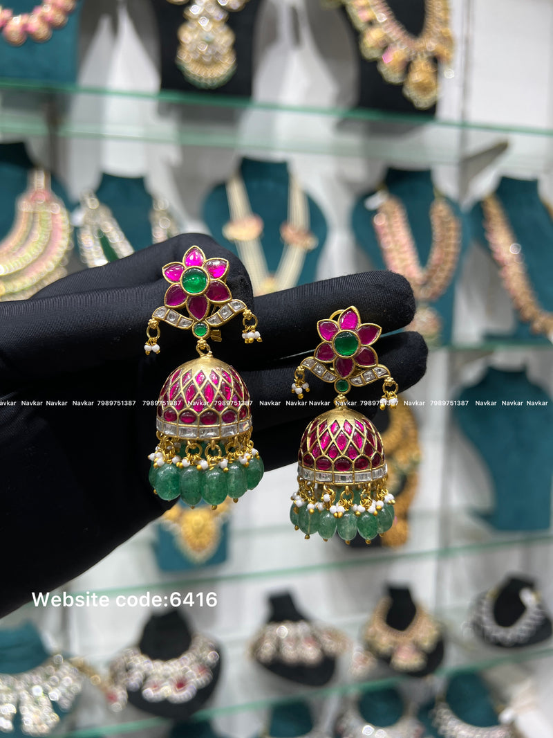 Kundan earring