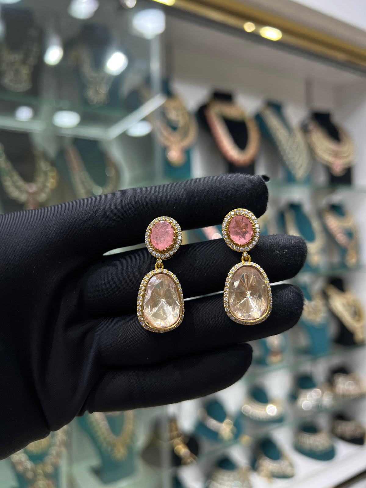 Polki earring