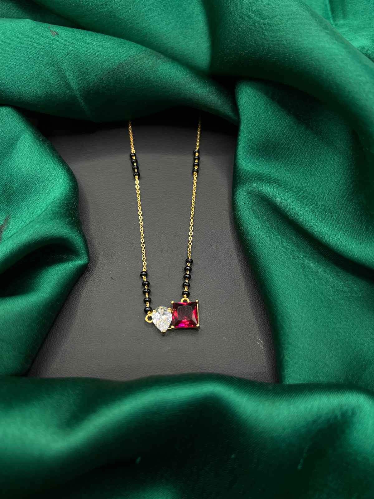 Black beads
