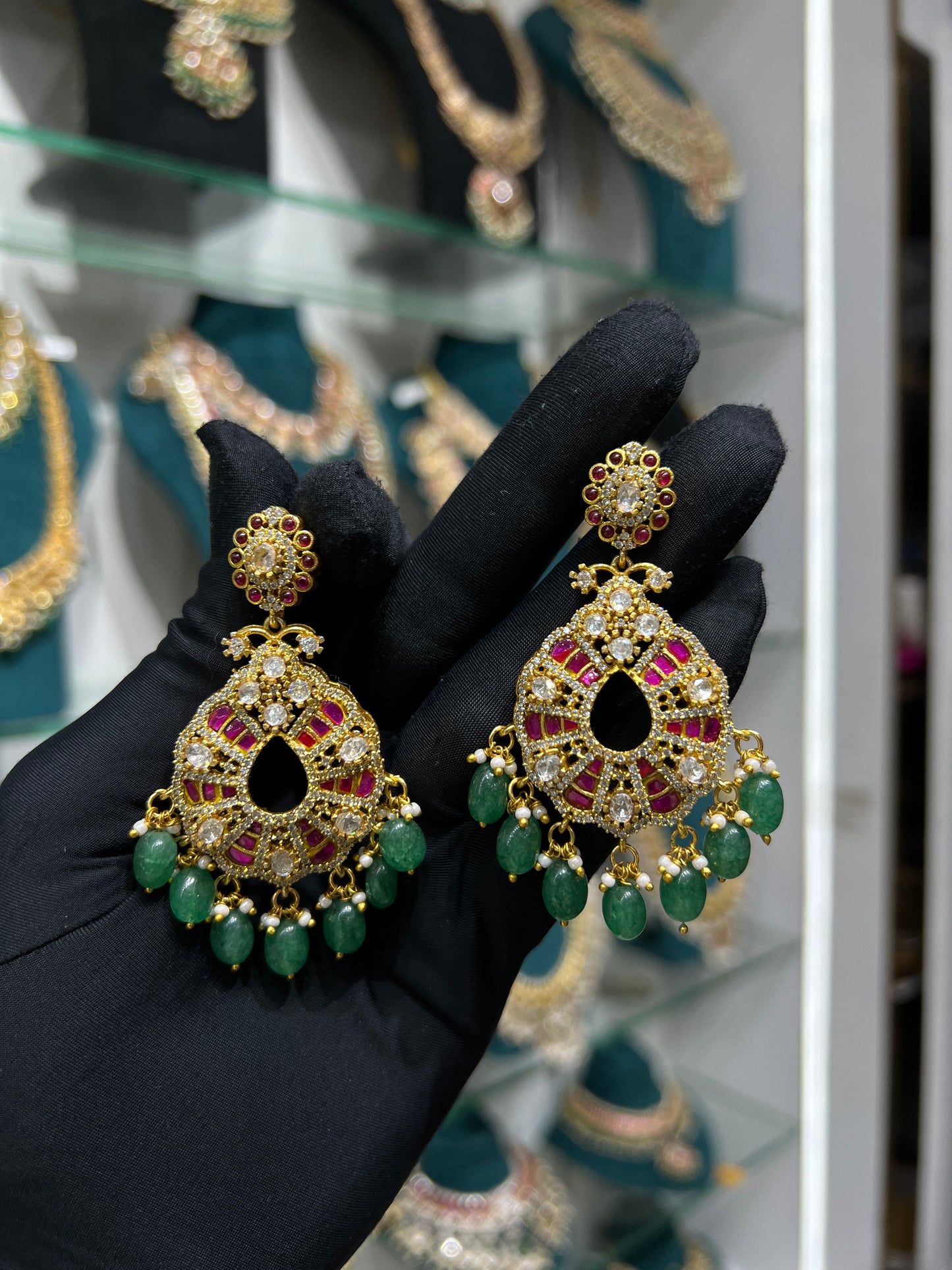 Kundan earring