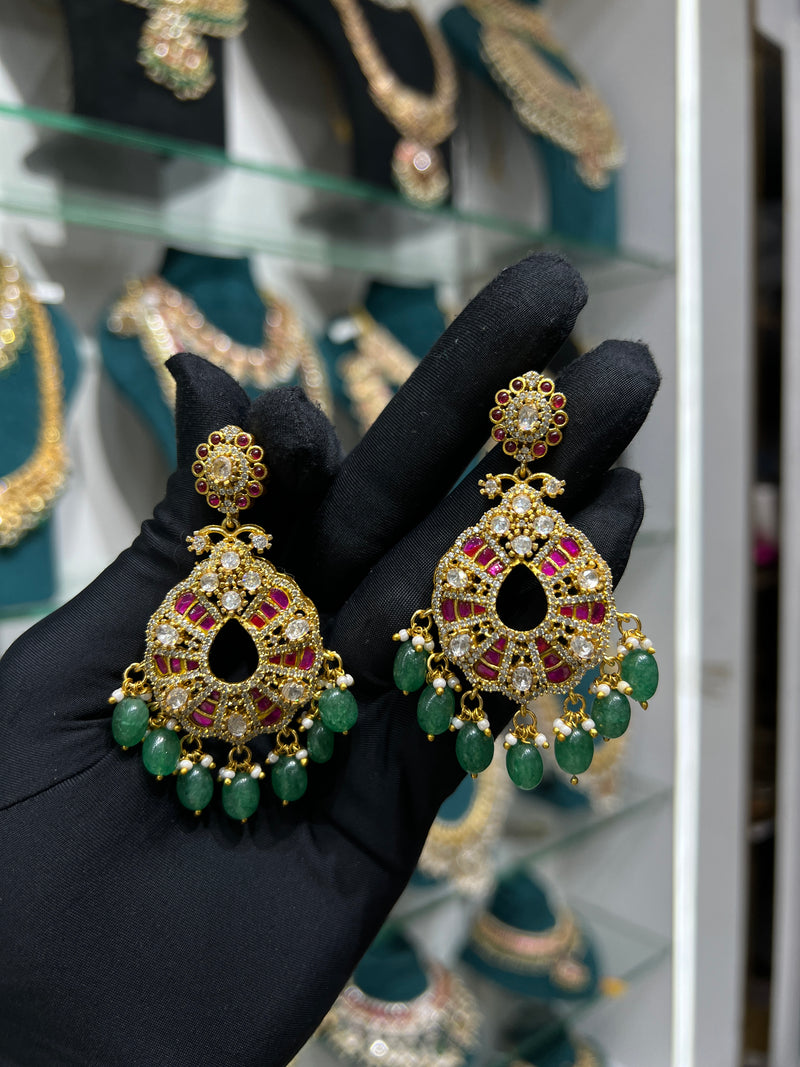 Kundan earring