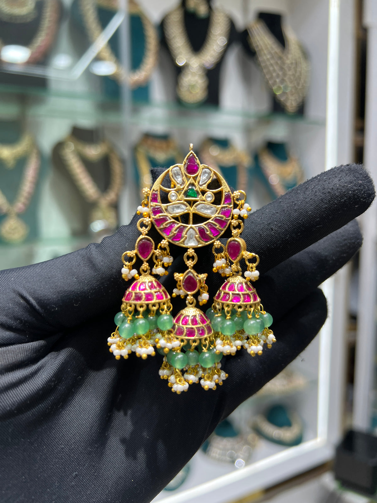 Kundan earring