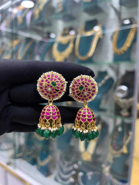 Kundan earrings