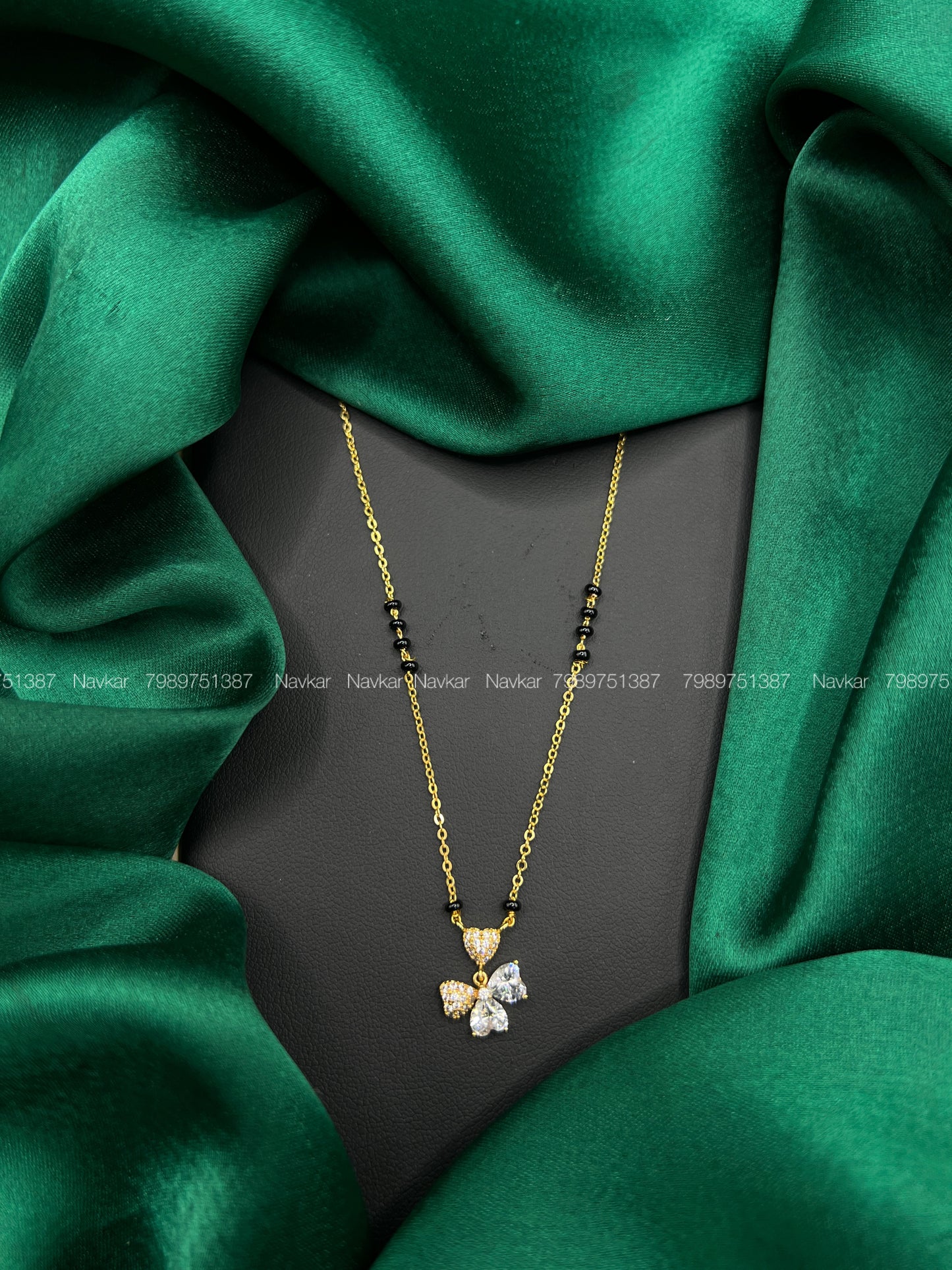 Black beads