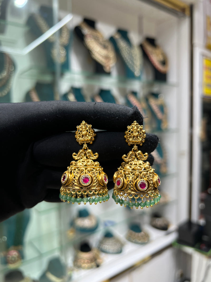 Kundan Nagshi earring