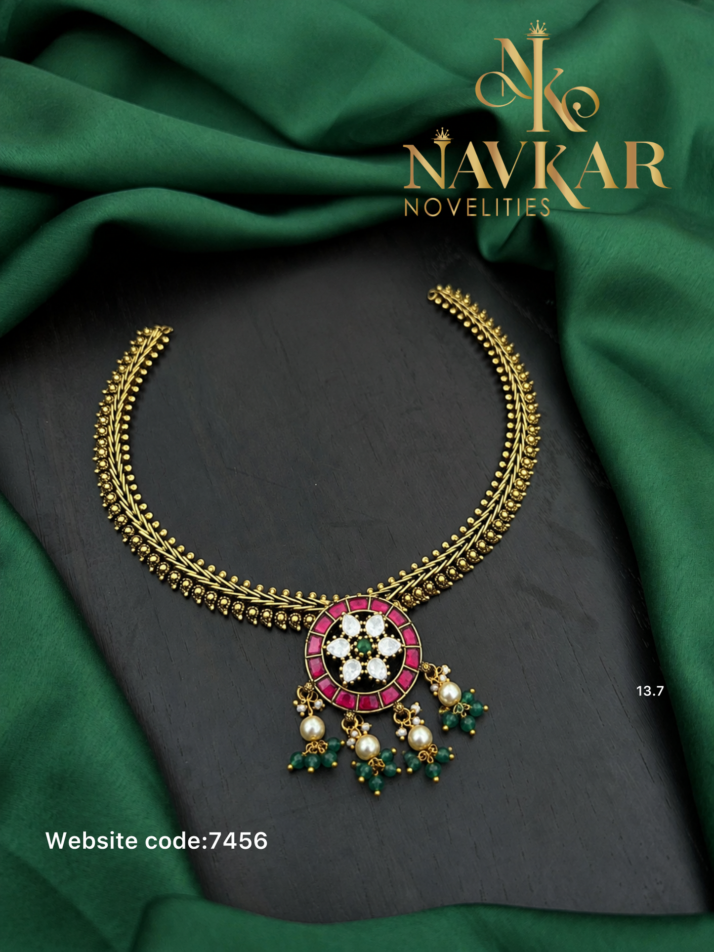 Kundan Nagshi necklace